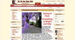 Desktop Screenshot of linedanceclothingandgear.com